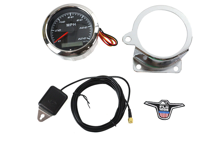 HARLEY 85mm GPS-Tachometer-Kit passend für 1957–1972 XL, 1960–1972 FL,