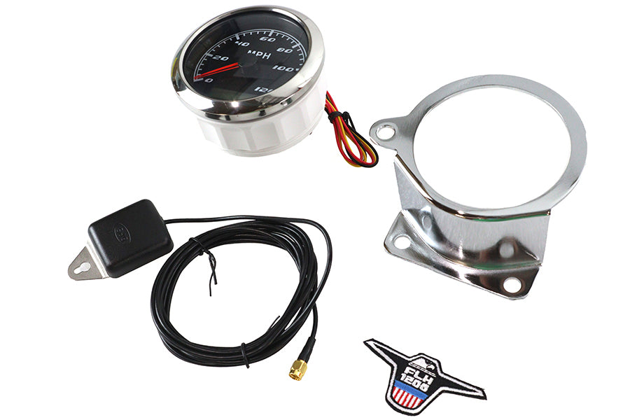 HARLEY 85mm GPS-Tachometer-Kit passend für 1957–1972 XL, 1960–1972 FL,