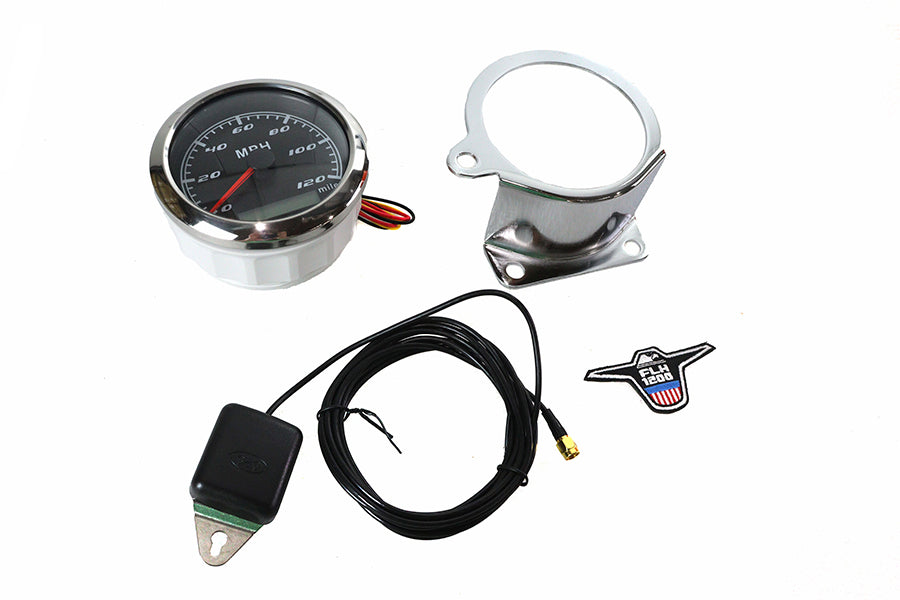 HARLEY 85mm GPS-Tachometer-Kit passend für 1957–1972 XL, 1960–1972 FL,