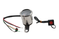HARLEY 48mm Electronic Speedometer Black Face Fits 1995-2006 FXST,   1995-2006 FLST,   1995-2006 FXD