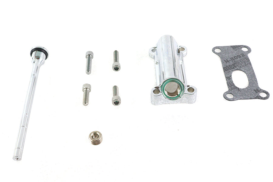 HARLEY Radium Chrom Öleinfüllkit passend für 1993-1998 FLT, 1993-1998 FLHT,