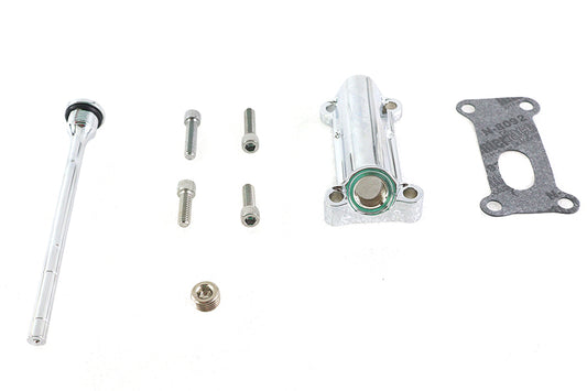 HARLEY Radium Chrome Oil Filler Kit fits 1993-1998 FLT,   1993-1998 FLHT,