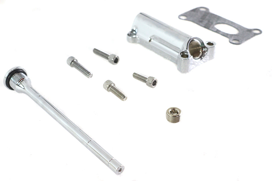 HARLEY Radium Chrom Öleinfüllkit passend für 1993-1998 FLT, 1993-1998 FLHT,