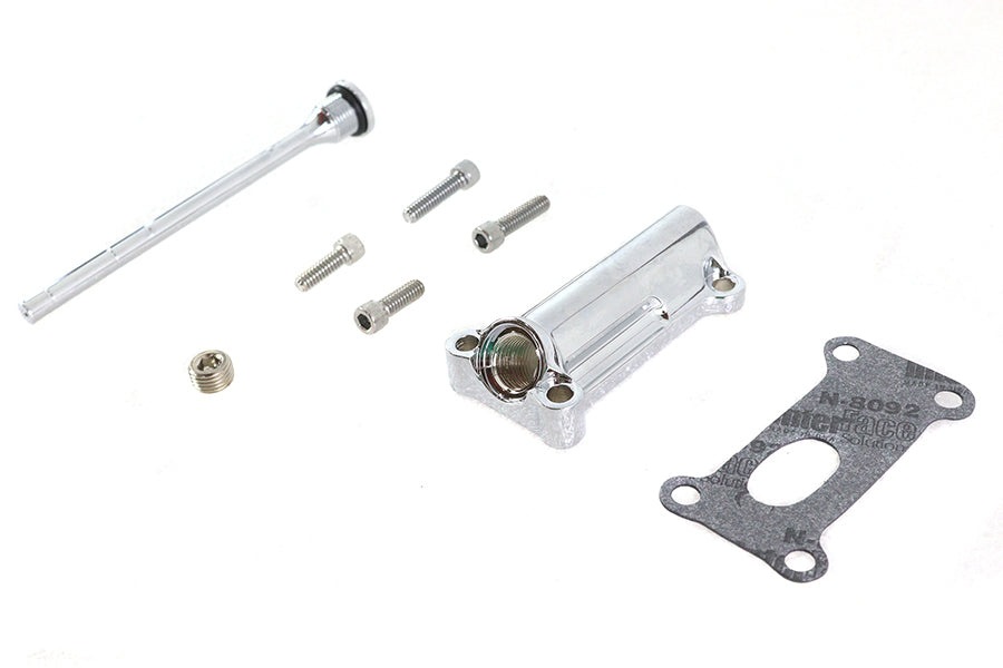 HARLEY Radium Chrom Öleinfüllkit passend für 1993-1998 FLT, 1993-1998 FLHT,