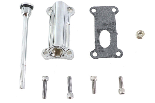 HARLEY Radium Chrome Oil Filler Kit fits 1999-2001 FLHT,   1999-2001 FLHR,   1999-2001 FLHX,   1999-2001 FLTR,