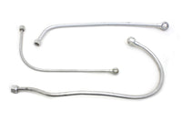 HARLEY Ölleitung 3-teiliges Set Cadmium Passend für 1937-1937 EL,