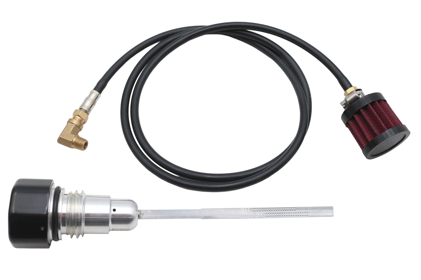 HARLEY Oil Tank Vented Dipstick Black Fits 2006-2017 FXD,