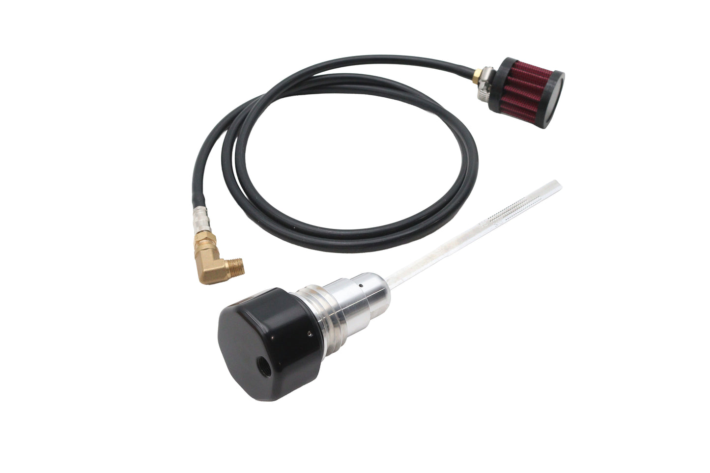 HARLEY Oil Tank Vented Dipstick Black Fits 2006-2017 FXD,