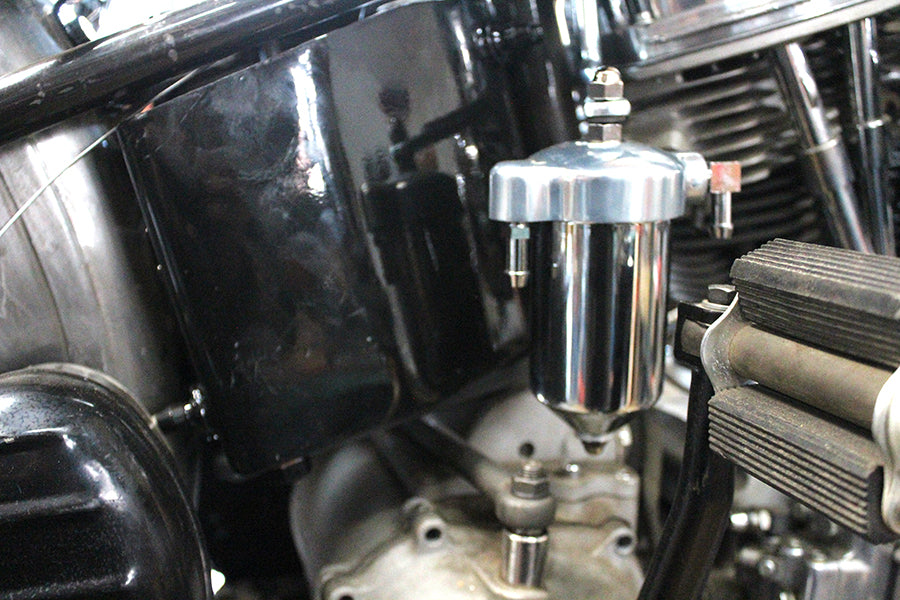 HARLEY Ölfilterbaugruppe passend für FL Modelle von 1948–1964,