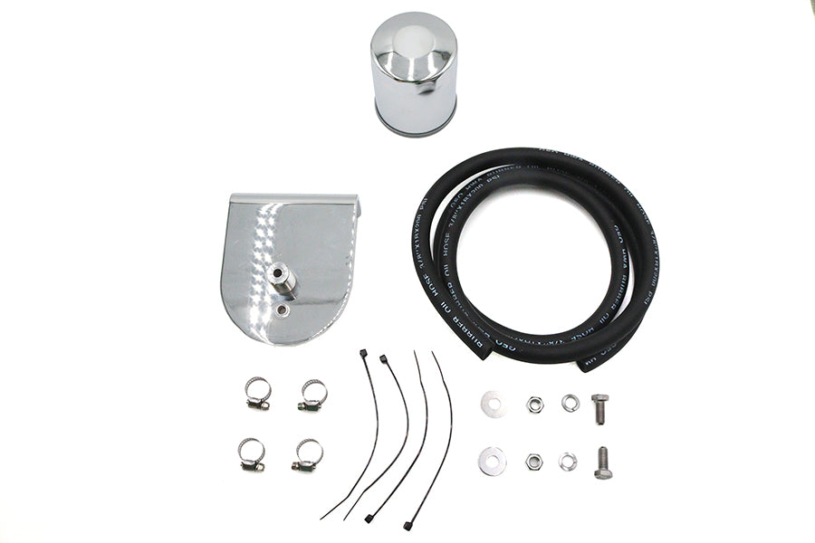HARLEY Pura Flow Ölfilter Kit Chrom Passend für 1941-1984 FL, 1974-1984 FX, 1984-1998 FXST, 1986-1