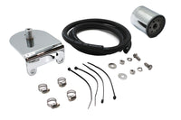 HARLEY Pura Flow Ölfilter Kit Chrom Passend für 1941-1984 FL, 1974-1984 FX, 1984-1998 FXST, 1986-1