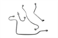 HARLEY Panhead Ölleitungssatz Chrom, passend für 1958-1964 FL,