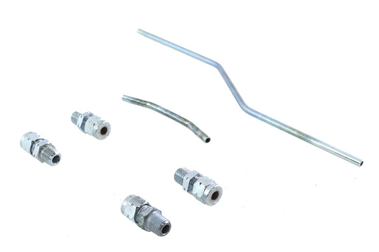 HARLEY Rocker Box Oil Line Set fits 1966-1984 FL,   1971-1984 FX,   1979-1983 FLT,   1982-1983 FXR,