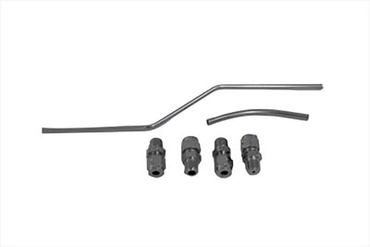 HARLEY Rocker Box Oil Line Set fits 1966-1984 FL,   1971-1984 FX,   1979-1983 FLT,   1982-1983 FXR,