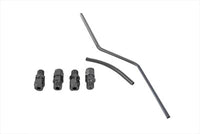 HARLEY Rocker Box Oil Line Set fits 1966-1984 FL,   1971-1984 FX,   1979-1983 FLT,   1982-1983 FXR,