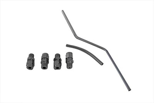 HARLEY Rocker Box Oil Line Set fits 1966-1984 FL,   1971-1984 FX,   1979-1983 FLT,   1982-1983 FXR,