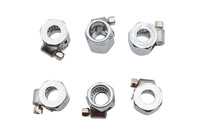 HARLEY Hex Chrome Econo Seal Schlauchendstück Passend für 0- Alle Modelle