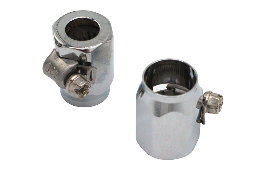 HARLEY Hex Chrom Econo Seal Schlauchendstück passend für 0- individuell, Anwendung für 3/8-Zoll Kraftstoffleitungen"