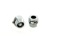 HARLEY Hex Chrom Econo Seal Schlauchenden Set passend für 0-  Custom, Anwendung für 13/16 Zoll Kraftstoffleitung"