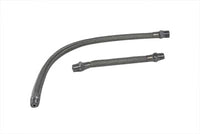 HARLEY Geflochtene Overhead Kipphebel-Ölleitungssatz Stahl Passend für 1966-1984 FL, 1971-1984 FX, 1979-1983