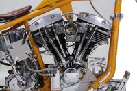 HARLEY Geflochtene Overhead Kipphebel-Ölleitungssatz Stahl Passend für 1966-1984 FL, 1971-1984 FX, 1979-1983