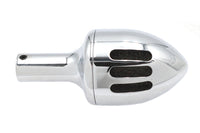HARLEY Chrom Billet Einzel-Entlüftungsbehälter Passend für 0-  Custom, Anwendung für Crossover-Metallrohre