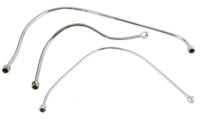 HARLEY Chrom Ölleitungssatz Passt für 1937-1952 WL, 1937-1973 G,
