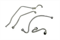 HARLEY Panhead Ölleitungs-Set Zicad passend für 1958-1964 FL,