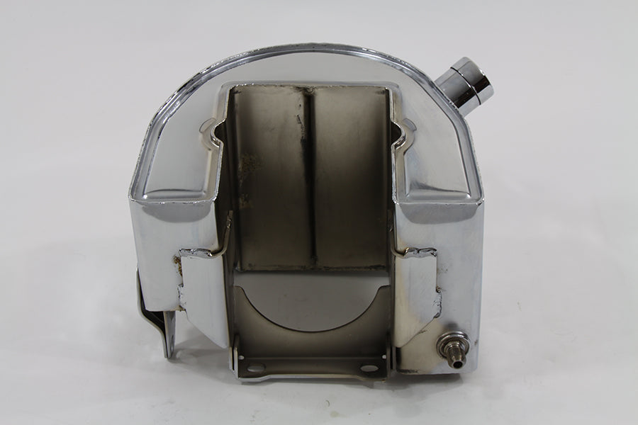 HARLEY Replica Chrome Oil Tank fits 1936-1940 EL,  1941-1964 FL,  1941-1948 UL,