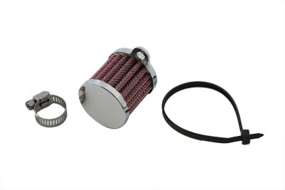 HARLEY Chrome Crankcase Breather Fits 0-  Custom, application 0-  Custom, application