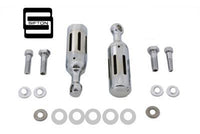 HARLEY Sifton Dual-Kanister-Set Chrom Passend für 1992-2016 FLT, 1992-2017 FXST, 1992-2017 FLST, 199