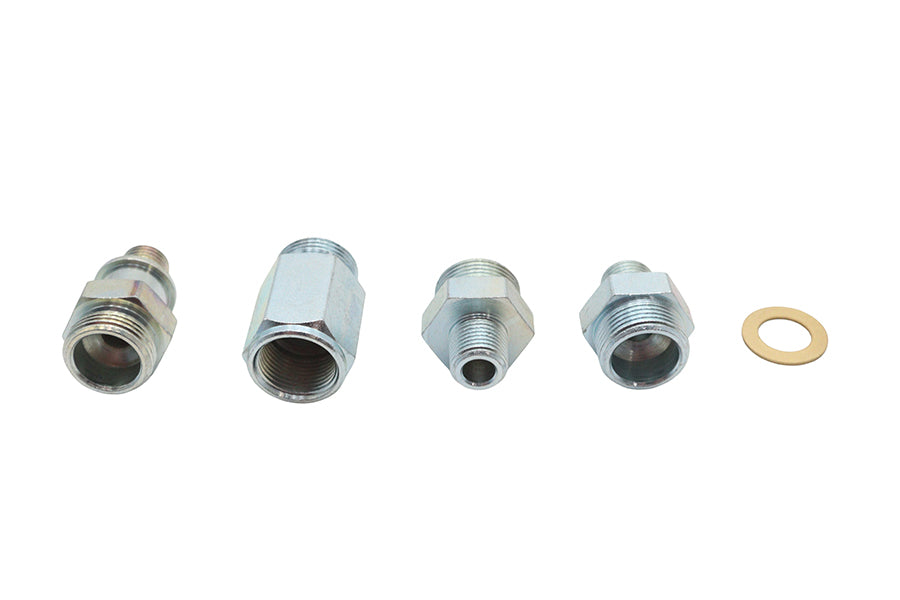 HARLEY Ölleitungs-Fitting-Kit Passend für 1940-1957 FL, Starrrahmen