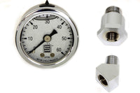 HARLEY Oil Pressure Gauge Fits 1970-1984 FX,   1970-1984 FL,