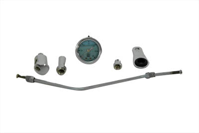 HARLEY Rocker Box Mounted Oil Gauge Kit fits 1984-1999 FXST,   1984-1999 FLST,   1984-1999 FLT,   1984-1999 FXR,   1991-1999 FXD,