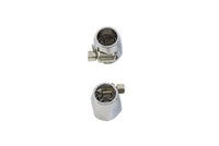 HARLEY Hex Chrome Econo Seal Schlauchend-Set passend für 0- Custom, Anwendung für 15mm Schlauch