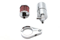 HARLEY Chrome Sifton Engine Breather Oil Collector Fits 0-  Custom, application 0-  Custom, applicat