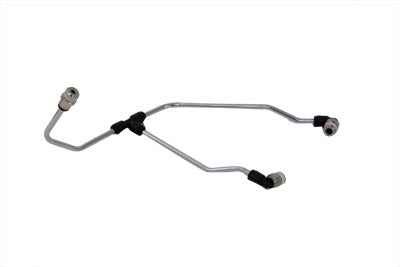 HARLEY Verchromte obere Ölleitung, passend für 1963-1965 FL,