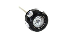 HARLEY M8 Black and Machined Oil Temperature Dipstick Fits 2017-UP FLT,