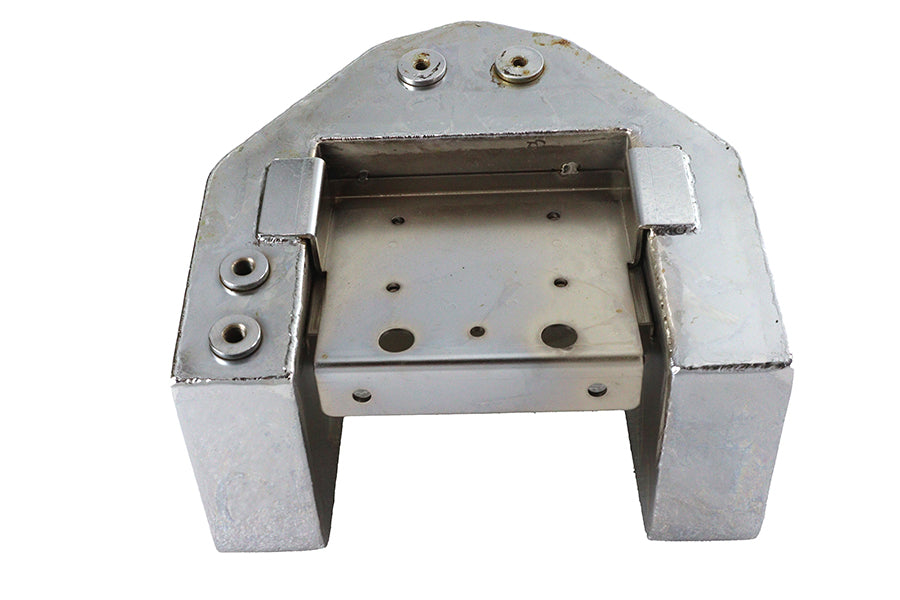 HARLEY SMC Electric Start Oil Tank Chrome fits 1958-1964 FL,   1971-1985 FX,