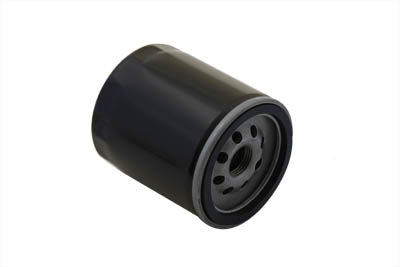 HARLEY Schwarzer Standard-Anschraubölfilter passend für 1999-2017 FXST, 1999-2017 FLST, 1999-2017 FLT, 1999