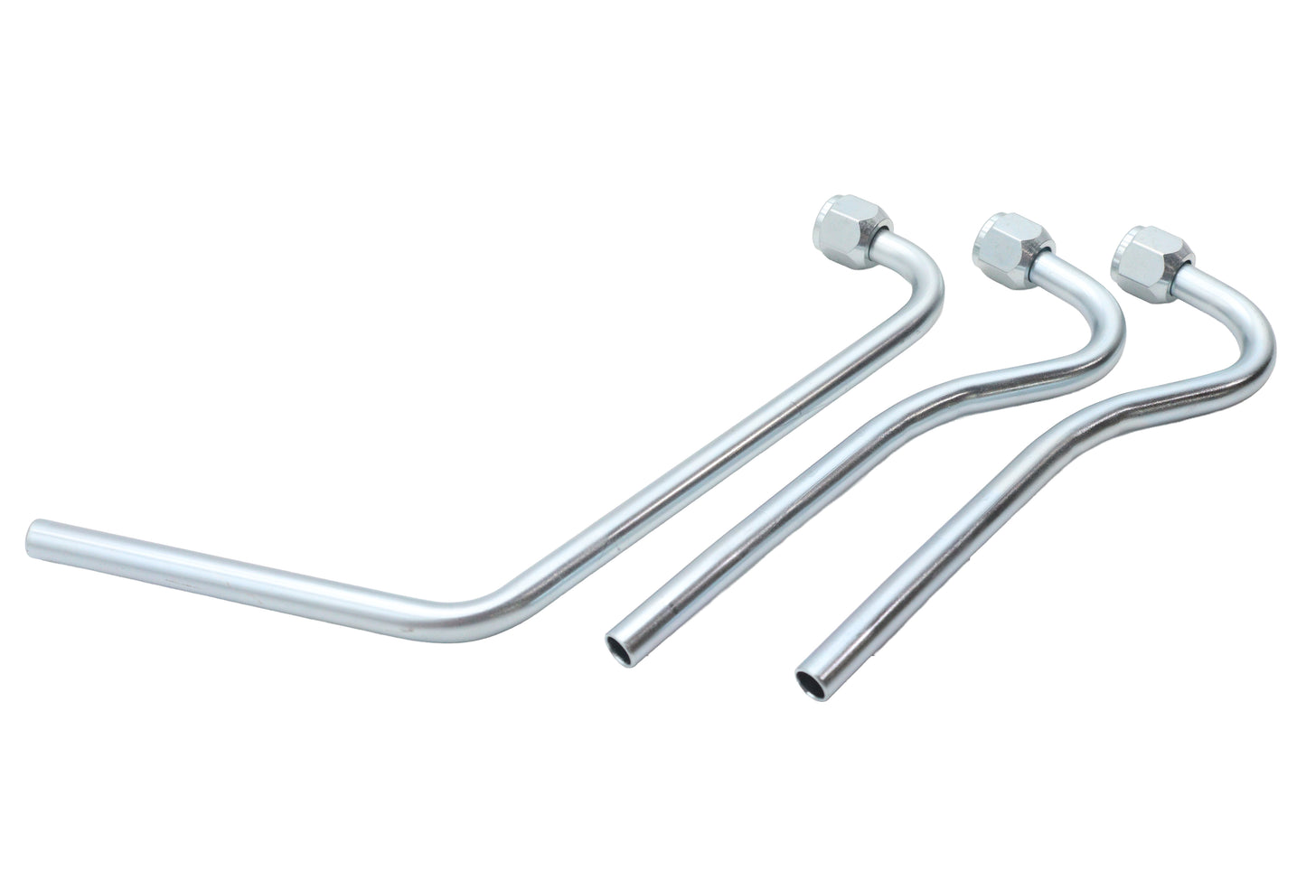 HARLEY Ölleitungssatz Chrom passend für 1938-1953 EL, 1941-1957 FL,