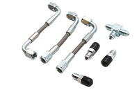HARLEY Bastardo Overhead Valve Ölleitungssatz Edelstahl passend für 1963-1969 FL,