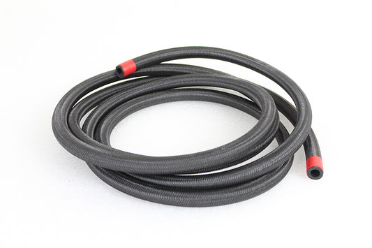 HARLEY Braided Oil Hose Black Fits 0-  Custom, Application