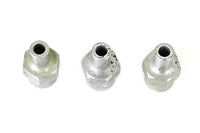 HARLEY WR Hex Barb Oil Line Fitting Set Zinc Plated fits 1941-1952 W,  1941-1964 G,  1941-1964 FL,