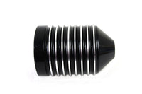 HARLEY Rippen-Ölfilter-Kit, schwarz eloxiert mit roh-Highlights, passend für 1984-2017 FXST, 1986-2017 FLST,