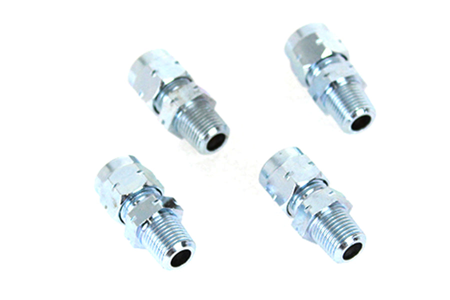 HARLEY Ölleitungs-Anschluss-Set, passend für 1966–1984 FL, 1971–1984 FX,