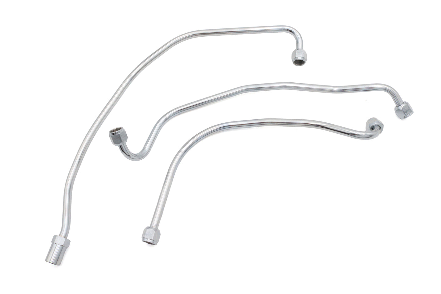 HARLEY Chrom-Ölleitungssatz passend für FL 1949–1957,
