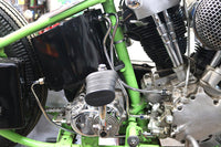 HARLEY Chrom Öl-Leitungs-Set Passend für 1941-1948 FL,
