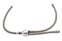 HARLEY Edelstahl OHO obere Ölleitung passend für 1966–1984 FL, 1973–1984 FX,