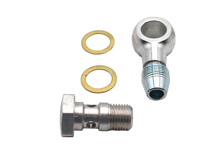 HARLEY Banjo Ölleitung Fitting Set Passend für 0-  Custom, Anwendung